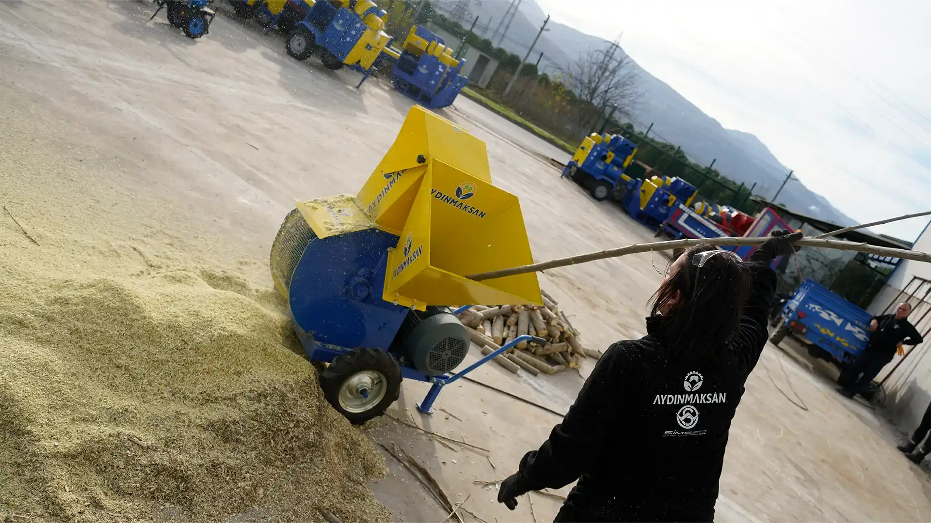 TTM-510E Elektrikli Kırıcılı Talaş Makinesi