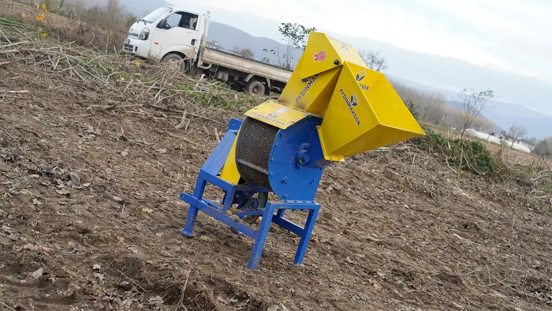 TTM-510 Traktör Arkası Dal Öğütme Makinesi