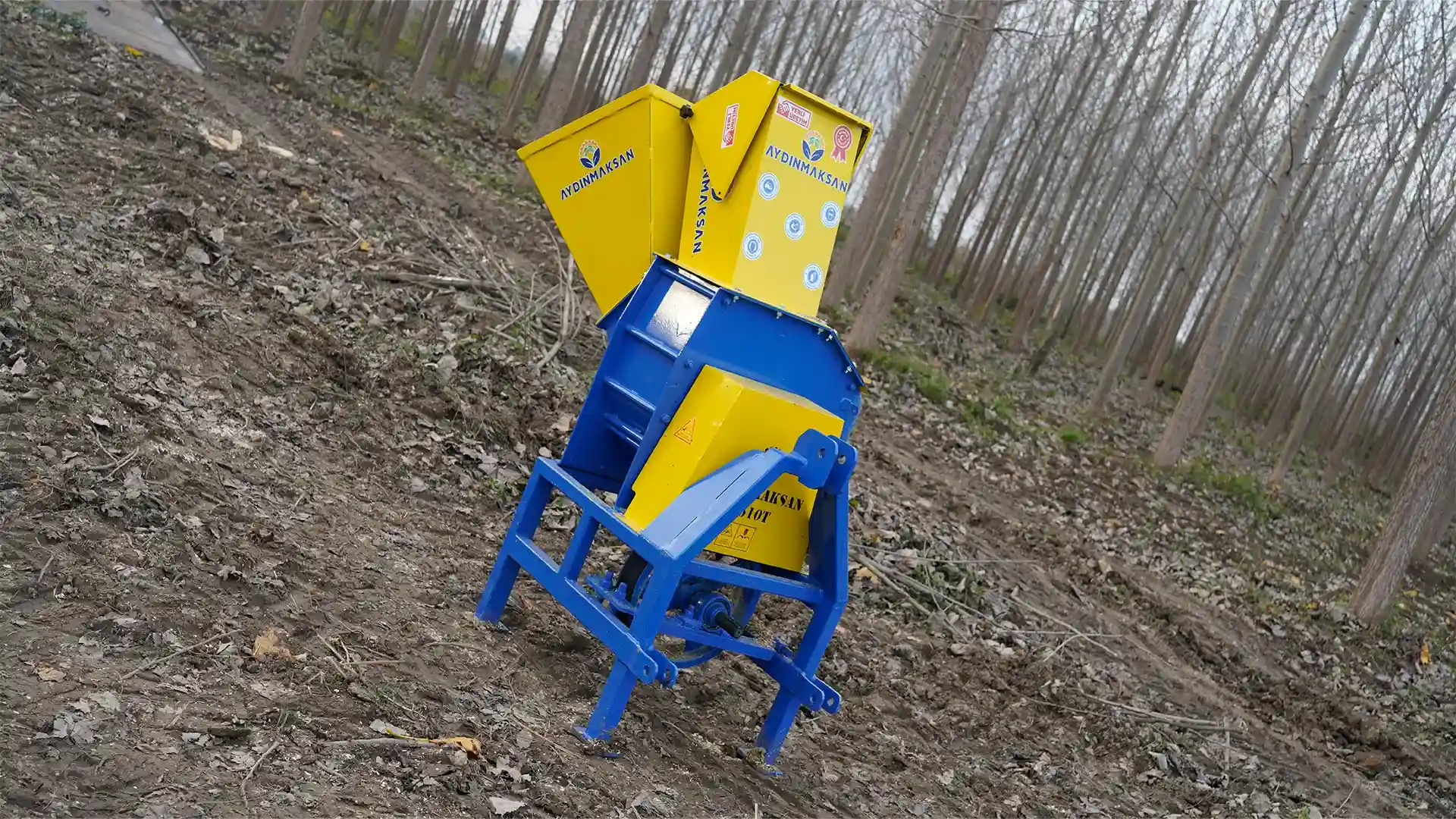 TTM-510 Traktör Arkası Dal Öğütme Makinesi